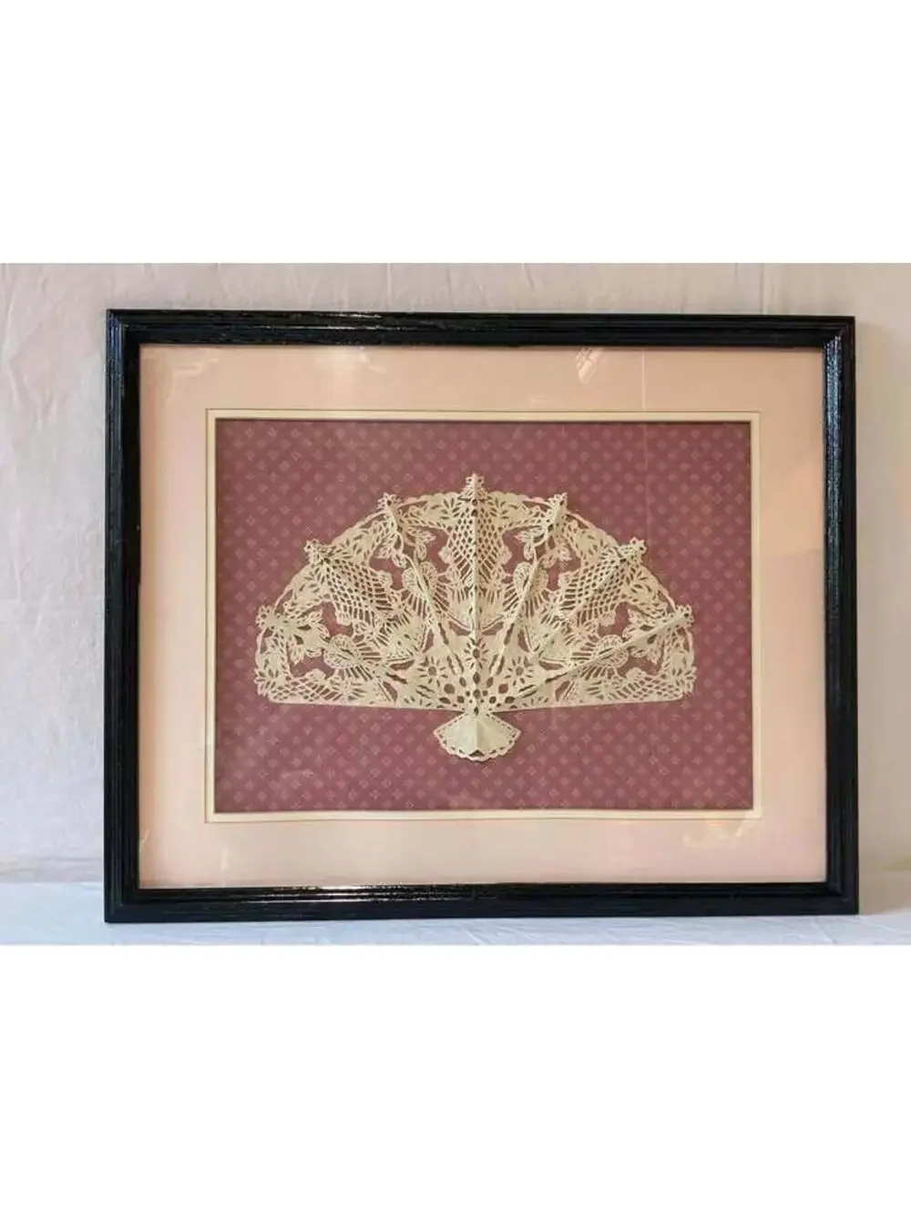 Shadowbox Framed cut paper Fan Art